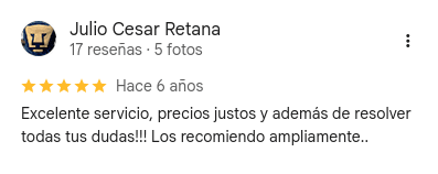 Reseña de Google 3